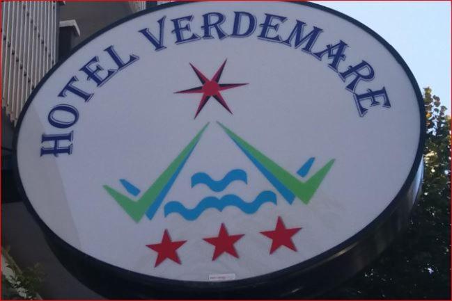 Hotel Verdemare Римини Экстерьер фото